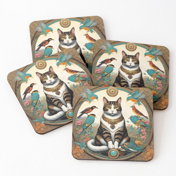 Item preview, Zen Cat designed and sold by HabitableMoons.