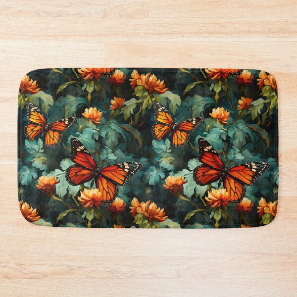 Item preview, Monarch Butterflies Watercolor 8 designed and sold by DigitalPatternx.
