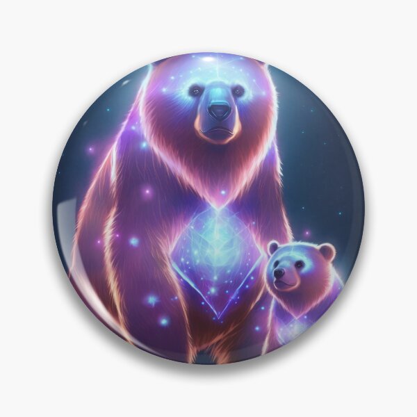 Item preview, Celestial Bears: Ursa Major and Ursa Minor Constellations designed and sold by hjian8219.