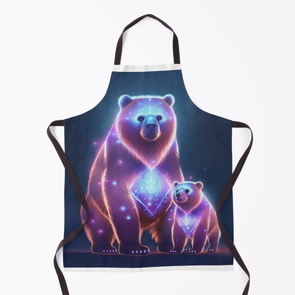 Item preview, Celestial Bears: Ursa Major and Ursa Minor Constellations designed and sold by hjian8219.