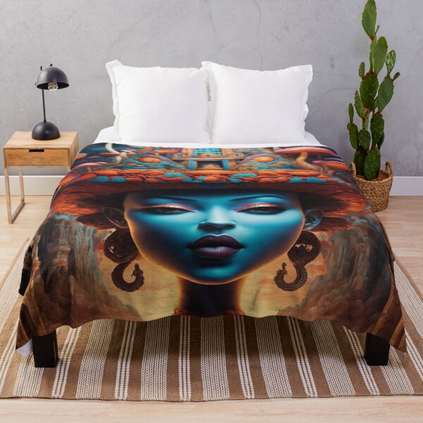 Item preview, Psychedelic Mushroom Portraits: A Trippy Delight 5 designed and sold by TheTechnoCanvas.