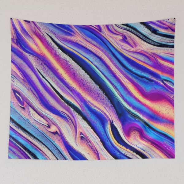 Item preview, Abstract Liquid Rainbow Pattern designed and sold by calibrit.