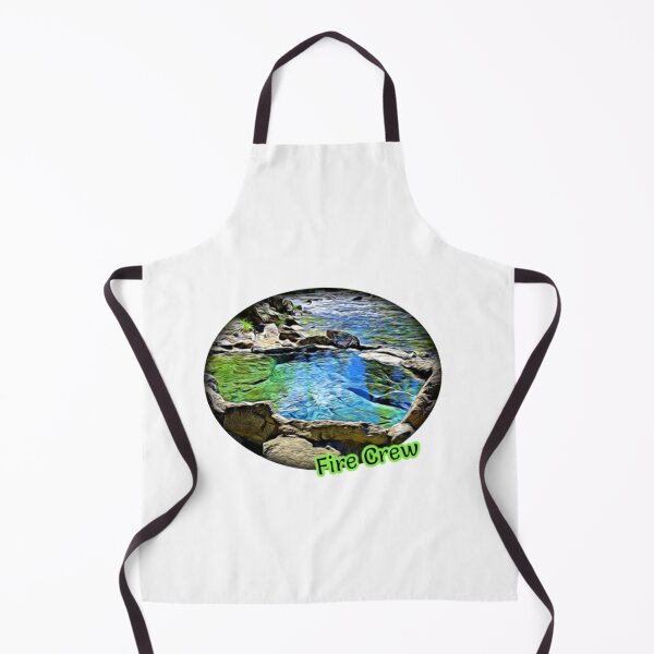 Item preview, Fire Crew Hot Springs in Idaho designed and sold by Wild-Treasures.