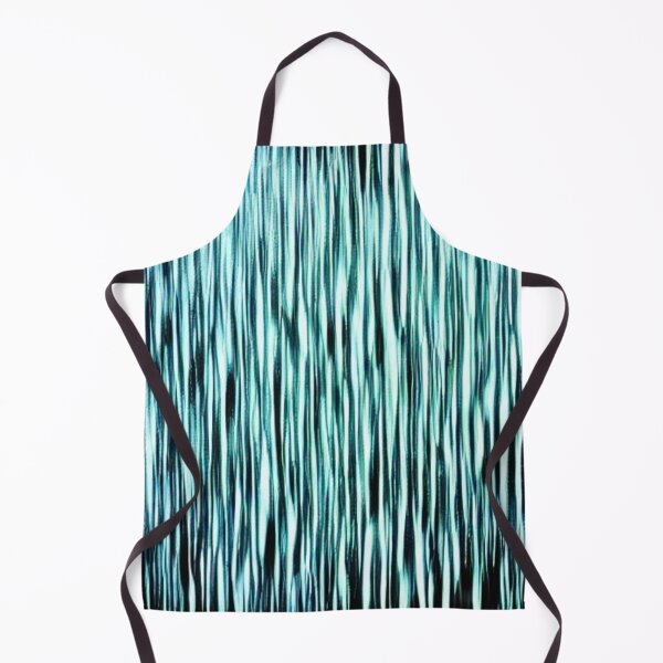 Item preview, Abstract Blue and Black Vertical Paint Streaks designed and sold by calibrit.