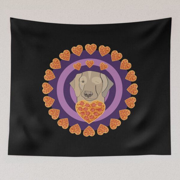 Item preview, Lucky The Pizza Dog  designed and sold by AmaraBots.