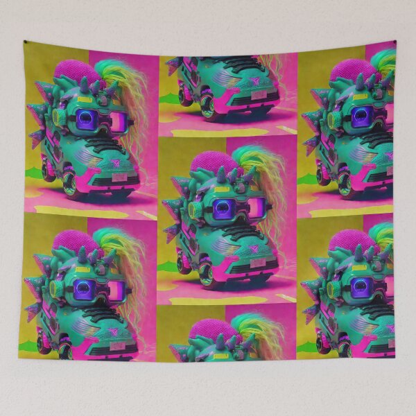 Item preview, Kawaii Neon Kicks Surrealist Collage designed and sold by Inéz  Ayvüx.