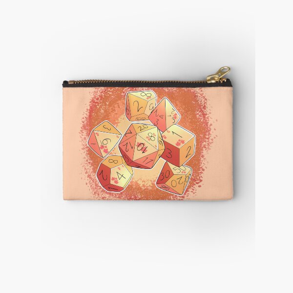 Item preview, Autumnal Orange Dice Set designed and sold by WhisperingDusk.