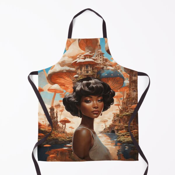 Item preview, Psychedelic Mushroom Portraits: A Trippy Delight 7 designed and sold by TheTechnoCanvas.