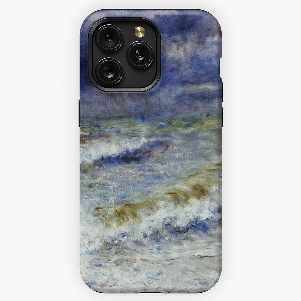 Pine forest over sea Seascape Artmif.lv iPhone XR Case by Raimond