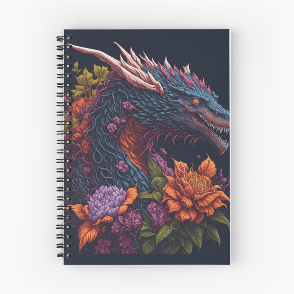 Item preview, Flowers Nature Dragon Fantasy Art designed and sold by druidwolfart.