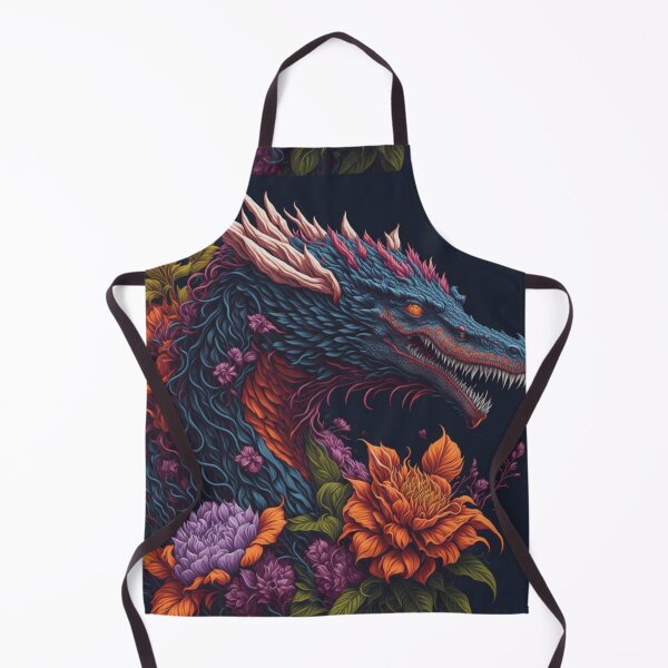 Item preview, Flowers Nature Dragon Fantasy Art designed and sold by druidwolfart.