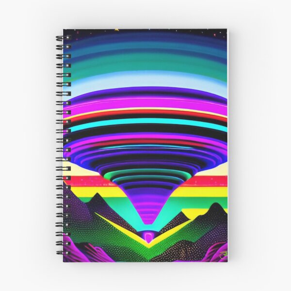 Item preview, Area 51 – Trippy Neon Retro UFO Retrowave 108 | Grusch designed and sold by Benito Del Ray.