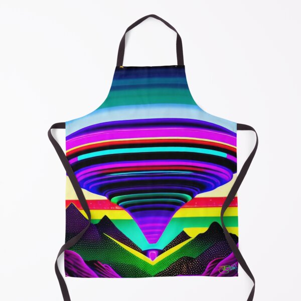 Item preview, Area 51 – Trippy Neon Retro UFO Retrowave 108 | Grusch designed and sold by Benito Del Ray.