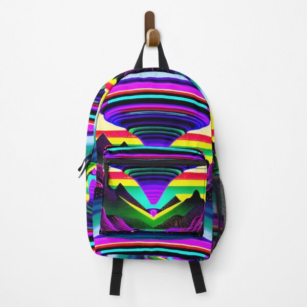 Item preview, Area 51 – Trippy Neon Retro UFO Retrowave 108 | Grusch designed and sold by Benito Del Ray.