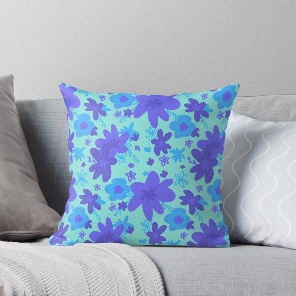 Item preview, FLORES AZULES designed and sold by Anna Lu.