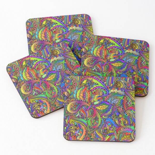 Item preview, Funky Cool Retro Paisley designed and sold by mamahellfire31.