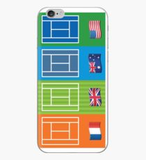 Country Emoji Grand Slam Courts iPhone Case