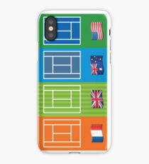 Country Emoji Grand Slam Courts iPhone Case