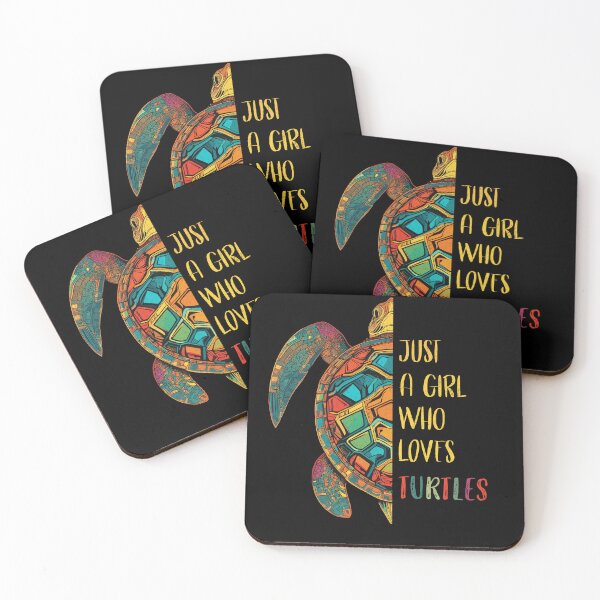 Item preview, Just A Girl Who Loves Sea Turtles designed and sold by Hugo Bloke.