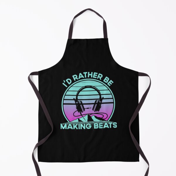 Item preview, I'd Rather Be Making Beats Vaporwave and Synthwave Producer designed and sold by JovaConsi.