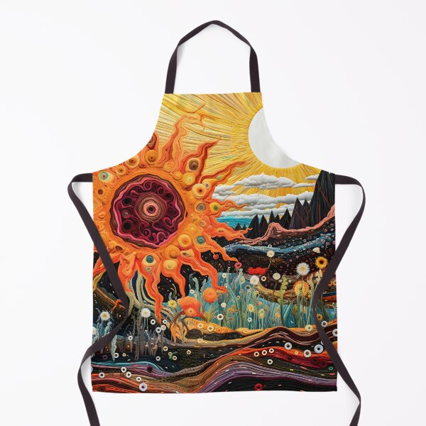 Item preview, abstract psychedelic nature art designed and sold by vanessa  okello.