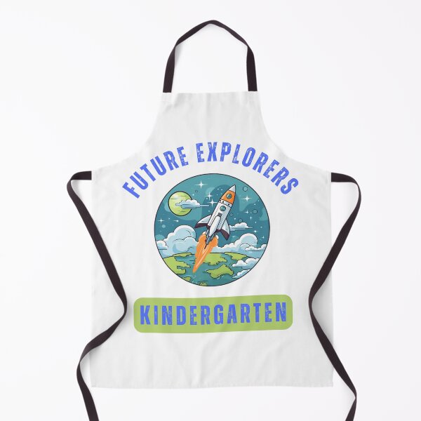Item preview, Future Explorers Kindergarten Cute Spaceship Space designed and sold by InkwaveDesigns.