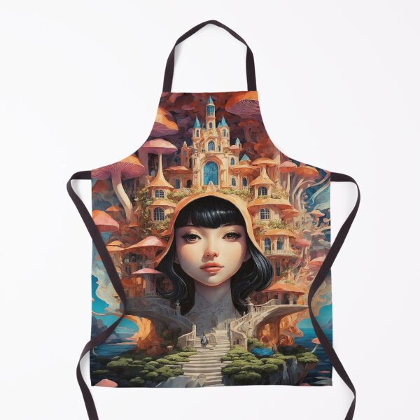 Item preview, Psychedelic Mushroom Portraits: A Trippy Delight 9 designed and sold by TheTechnoCanvas.