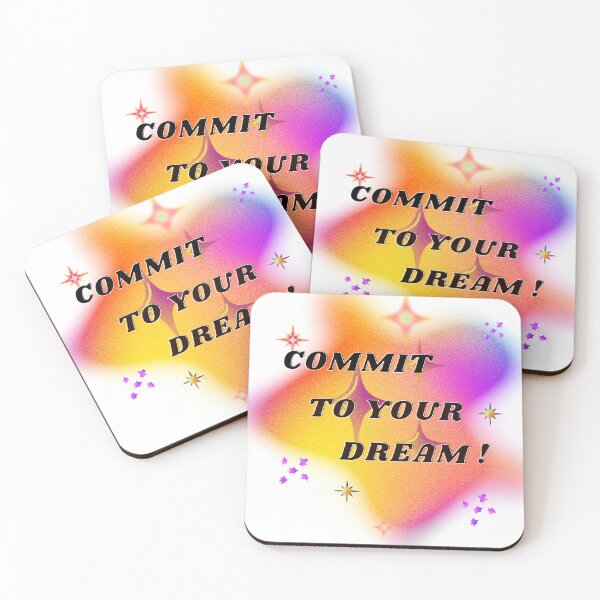 Item preview, Commit to your dream designed and sold by Justmyideas.