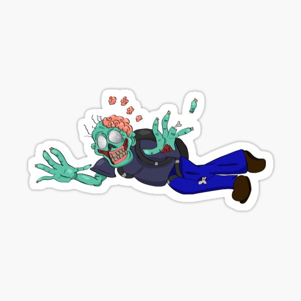 Operation Zombie Drop Sticker