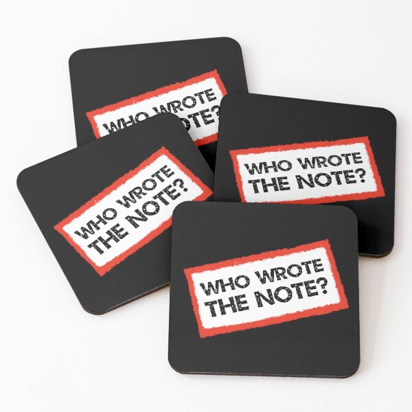 Item preview, Who Wrote the Note? designed and sold by dmsmartin.
