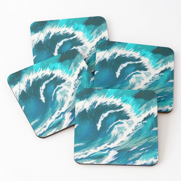 Item preview, Blue Ocean Waves designed and sold by Timegraf.