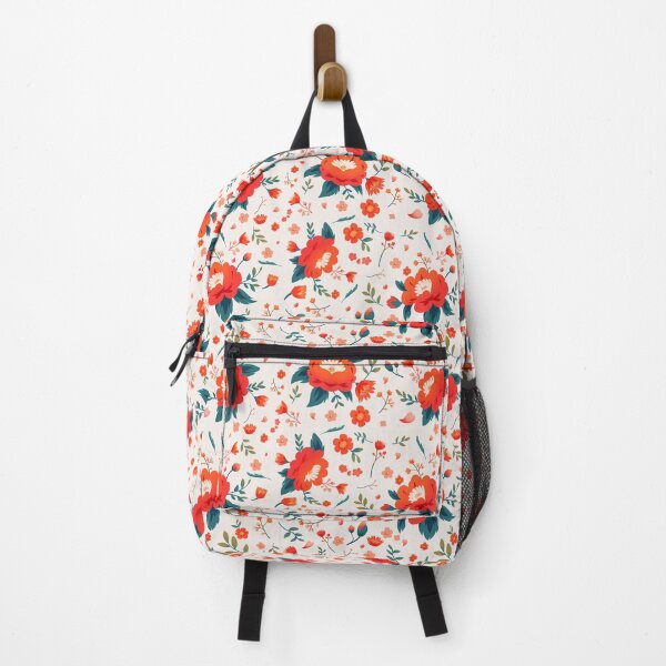 Item preview, red flower pattern designed and sold by kumi99.