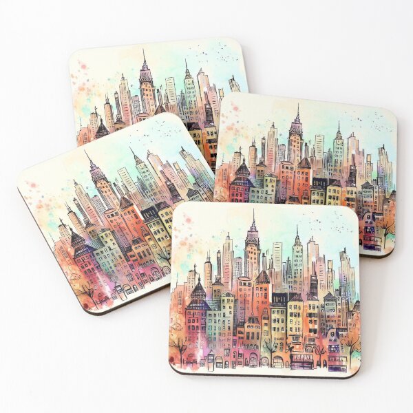 Item preview, Cityscape designed and sold by GL Miller Designs.