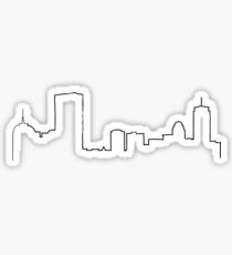 Boston Skyline Sticker