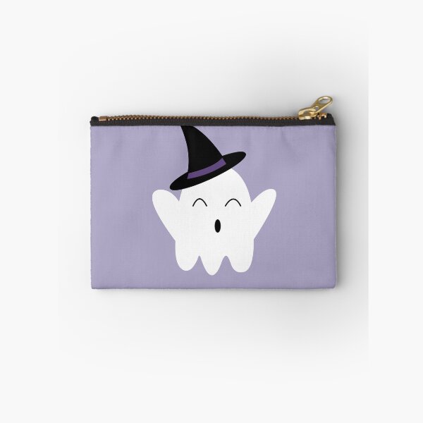Item preview, Cute Ghost Booing with a Witch Hat designed and sold by meggs123.