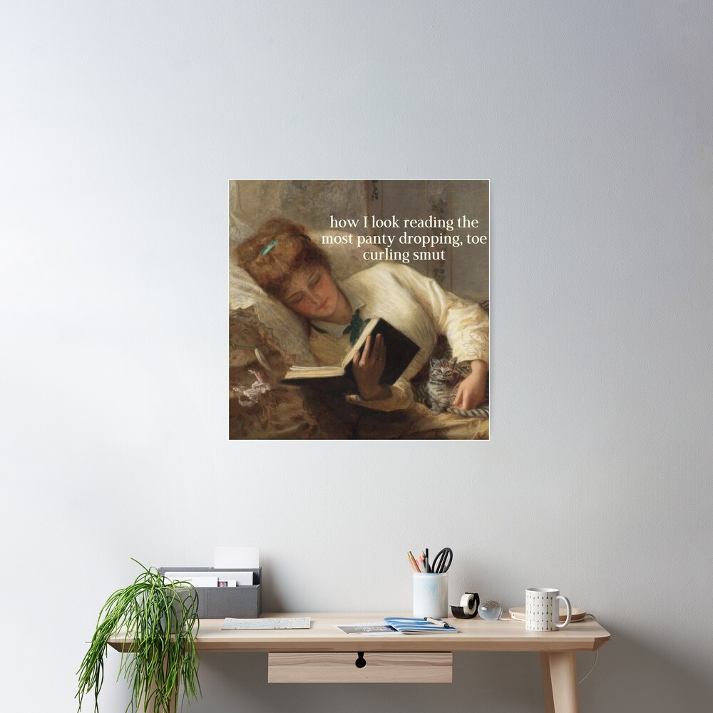 renaissance painting reading straight faced meme - funny bookish kindle