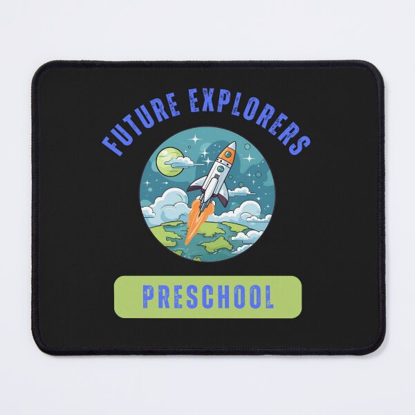 Item preview, Future Explorers Preschool Cute Spaceship Space designed and sold by InkwaveDesigns.