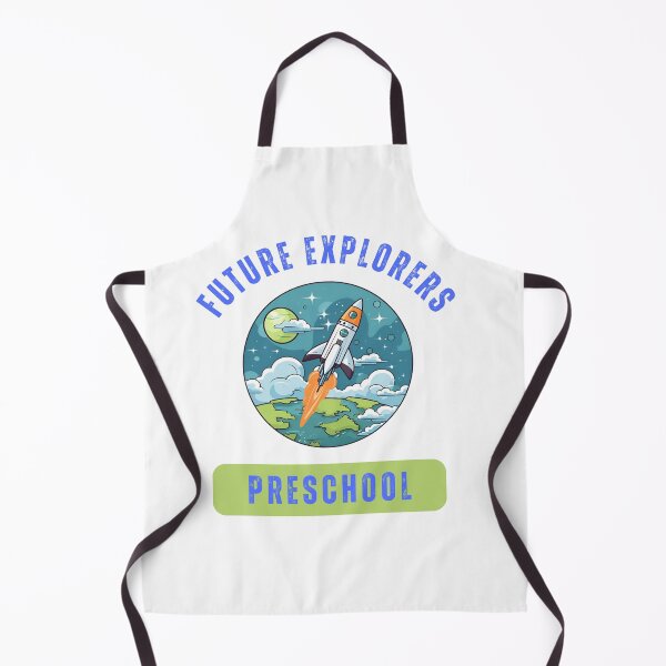 Item preview, Future Explorers Preschool Cute Spaceship Space designed and sold by InkwaveDesigns.