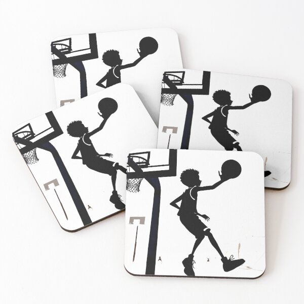 Item preview, Basketball silhouette-image-Hoop Love designed and sold by KriticalDesigns.
