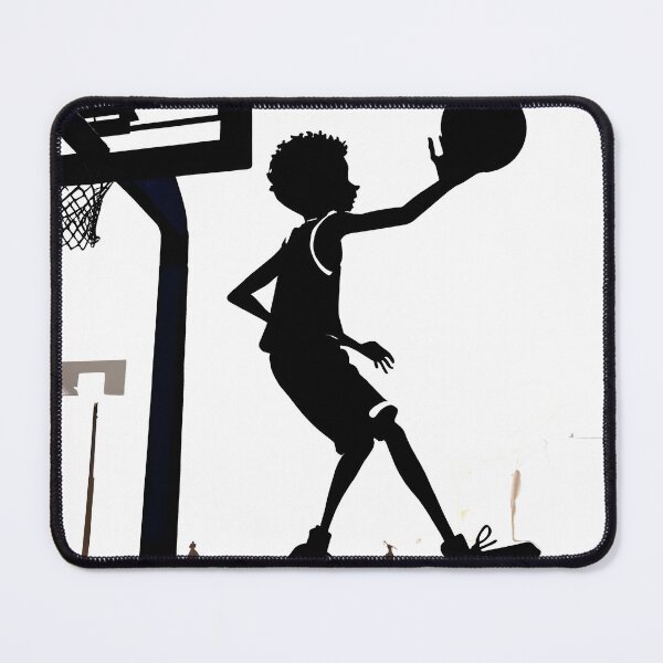Item preview, Basketball silhouette-image-Hoop Love designed and sold by KriticalDesigns.