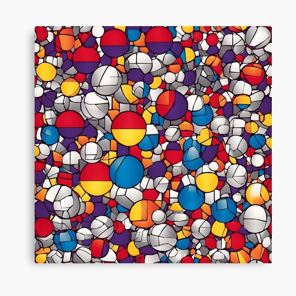 Item preview, Full of mondrian balls designed and sold by Momopunk3000.
