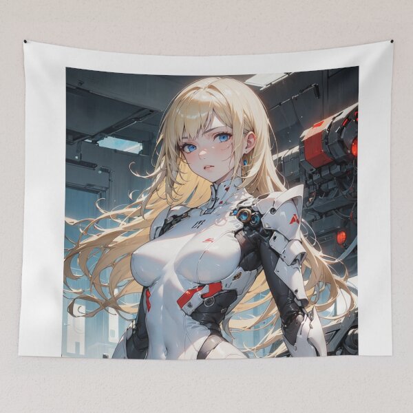 Item preview, Cyberpunk Girl in white suit designed and sold by Hankotsu.