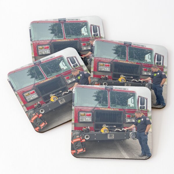 Item preview, 42-PU and a firefighter designed and sold by SurfeitShop.