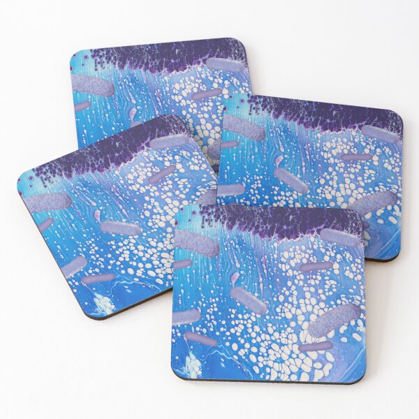 Item preview, bacteria fluid art designed and sold by Abiphia.
