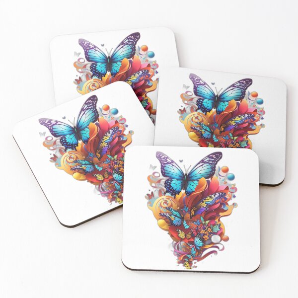 Item preview, Multicolor Butterfly Dreams designed and sold by InspireHubWear.
