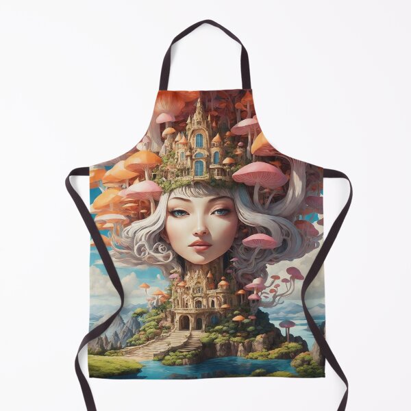 Item preview, Psychedelic Mushroom Portraits: A Trippy Delight 14 designed and sold by TheTechnoCanvas.