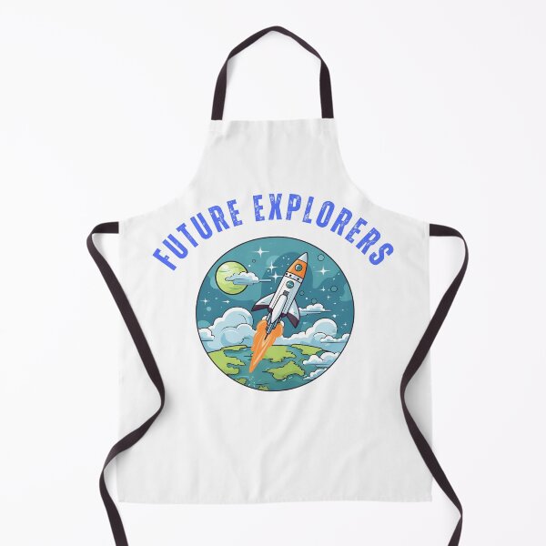 Item preview, Future Explorers Cute Spaceship Space designed and sold by InkwaveDesigns.