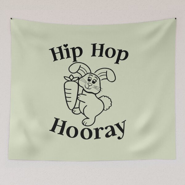 Item preview, Hip Hop Hooray Cute Dancing Bunny Rabbit   designed and sold by JordLehne.