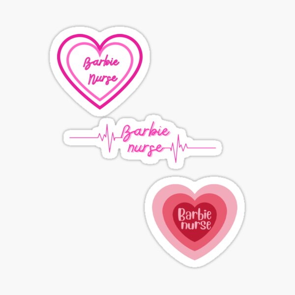 Nurse Barbie Stickers for Sale