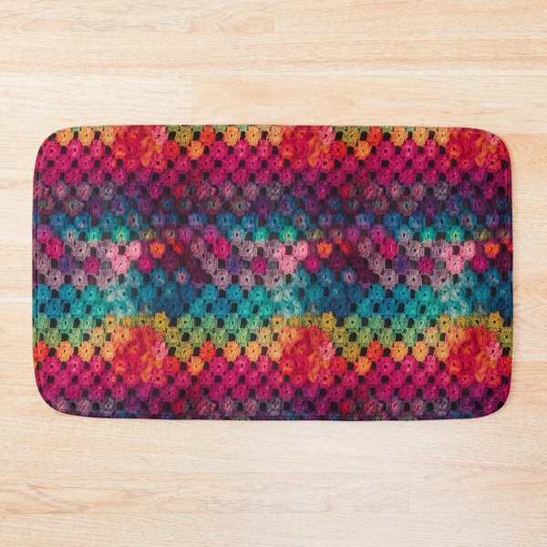 Item preview, Colorful Crochet squares designed and sold by PaperieJennifer.